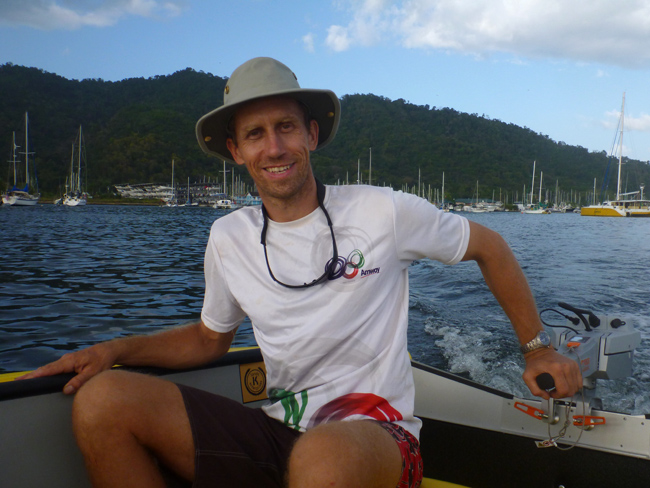 Thorsten with Torqeedo Thorsten with Torqeedo