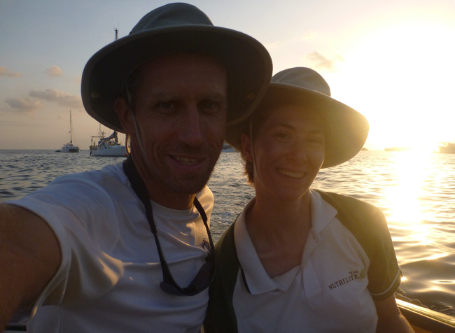 Thorsten and Laura in CRIB